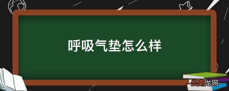 呼吸气垫怎么样