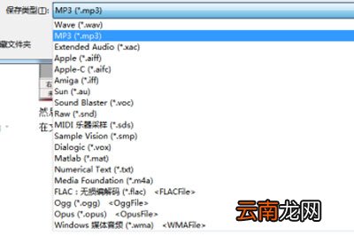 GoldWave中转换音频格式具体操作方法