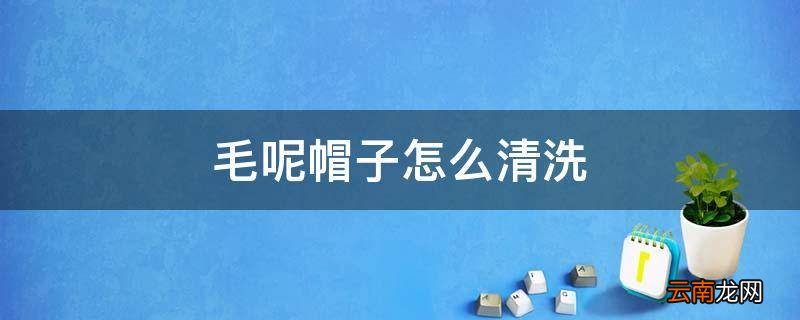 毛呢帽子怎么清洗