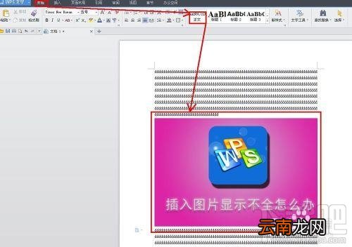 WPS文字插入图片显示不全怎么办？WPS文字插入图片显示不全解决办法
