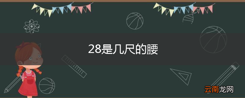 28是几尺的腰