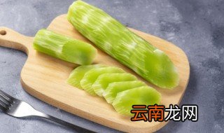 新鲜莴笋片能放冰箱保存吗,莴笋放冰箱可以保存多久