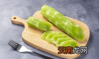 家常凉拌莴笋丝的营养 怎么做凉拌莴笋丝