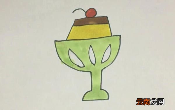 布丁简笔画