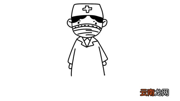 防疫情的简笔画画法防疫情的简笔画步骤