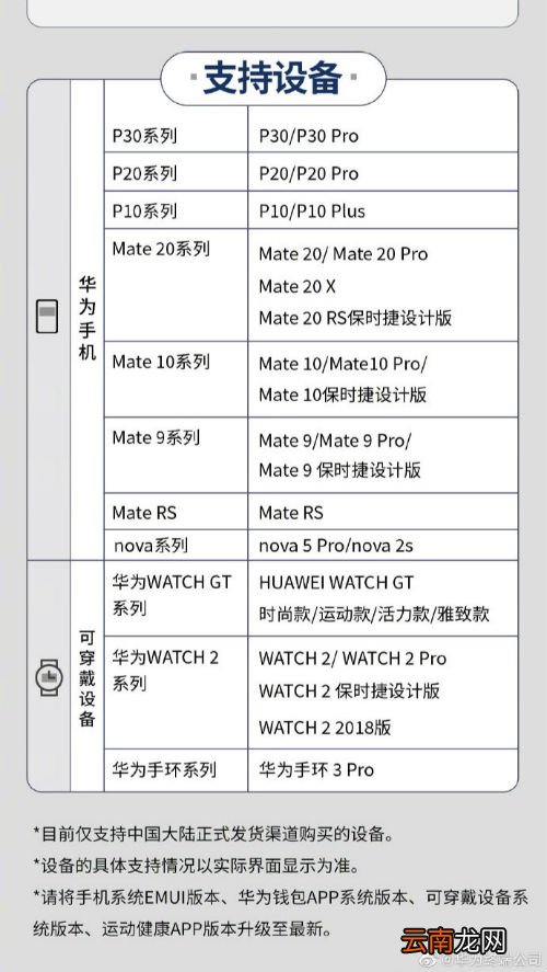 华为pay支持机型+城市名单 手机公交地铁交通卡开通哪些城市