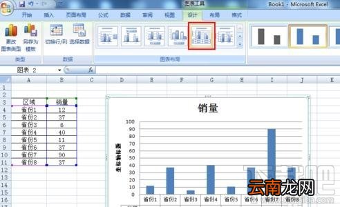excel中怎么使柱状图显示数据？excel使柱状图显示数据教程