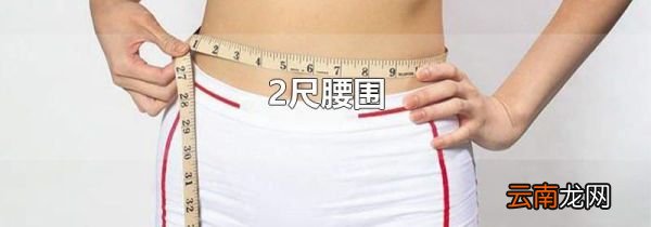 2尺腰围