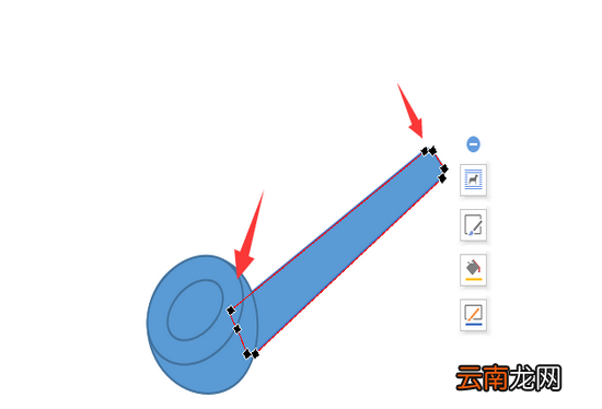 使用WPS绘画出烟斗图形具体操作步骤