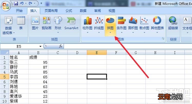 Excel怎么制作饼形图反应数据规律