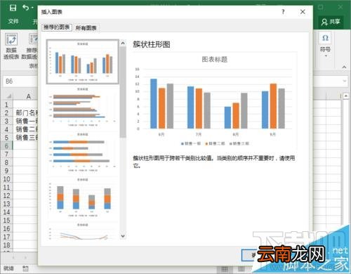 Excel2016表格数据折线图怎么插入