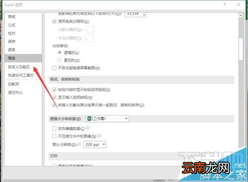 Excel2016要怎么取消单元格右下角显示粘贴的选项