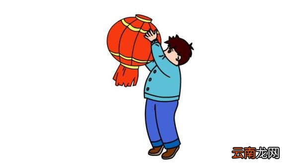 挂灯笼简笔画
