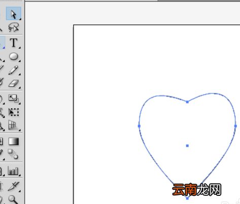 ai中使用钢笔工具绘制心形具体步骤介绍