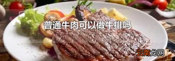 普通牛肉可以做牛排吗