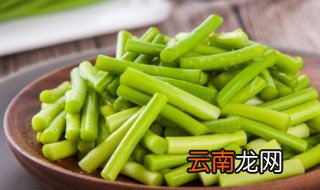 炒熟的蒜苔过夜能吃吗 熟蒜苔过夜还可以吃吗