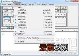 MathType标尺显示比例怎么调整