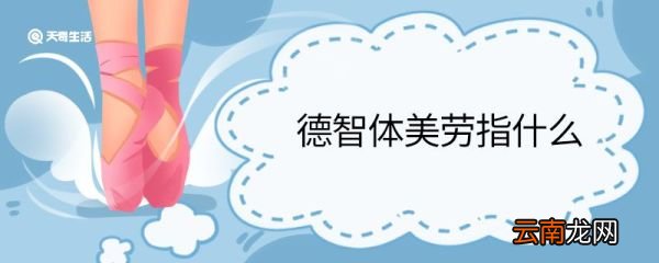 德智体美劳指什么 什么是德智体美劳