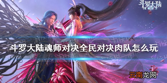 斗罗大陆魂师对决全民对决肉队怎么玩 全民对决肉队阵容推荐