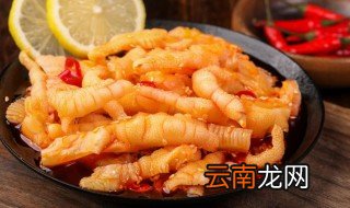 泡椒柠檬鸡爪的做法 泡椒柠檬鸡爪的制作方法