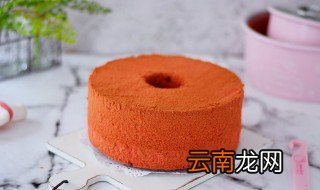 红丝绒戚风蛋糕的做法 红丝绒戚风蛋糕做法