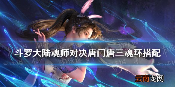 斗罗大陆魂师对决唐门唐三魂环搭配 唐门唐三魂环推荐
