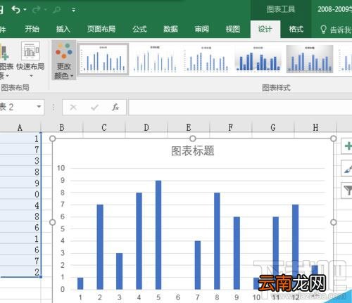Excel怎么插入图表？