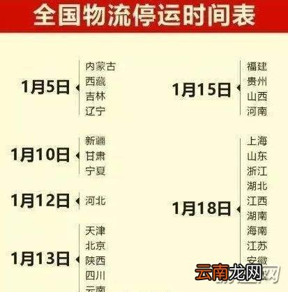 2019春节快递什么时候停运？春节快递停运时间详解介绍