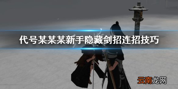 代号某某某新手隐藏剑招有哪些 第九剑风雷连招方法
