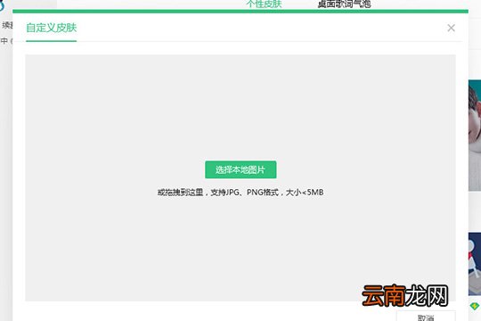 QQ音乐怎么自定义皮肤 自定义皮肤突显你的个性