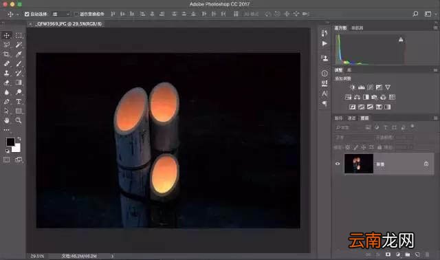 使用photoshop制作出圆形构图具体操作方法