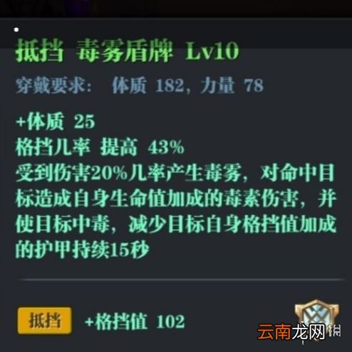 魔渊之刃毒盾装备攻略 魔渊之刃毒盾套装备怎么样