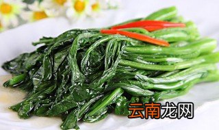 清炒菜心的做法 清炒菜心的超级简单做法分享