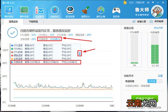 鲁大师如何检测笔记本风扇转速 笔记本风扇转速检测方法