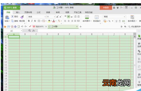 WPS表格中设置网格线颜色具体步骤介绍