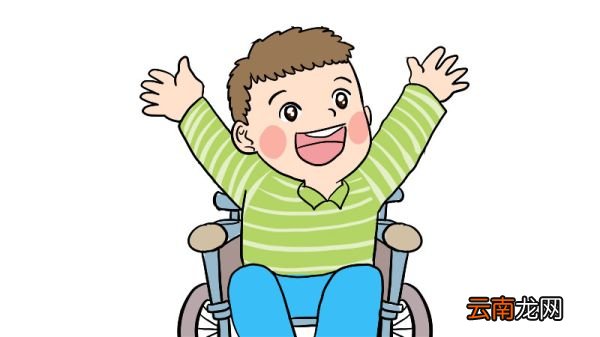 坐轮椅的小孩简笔画如何画坐轮椅的小孩简笔画画法