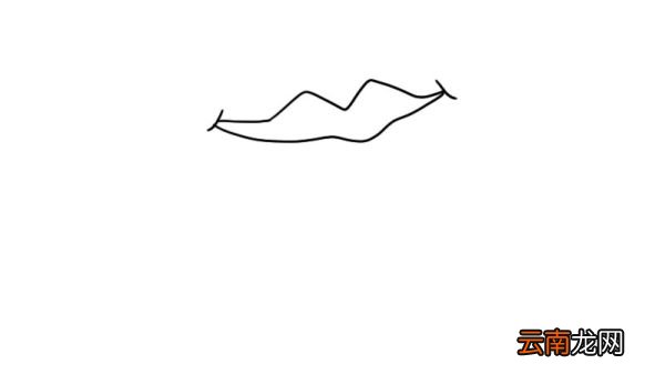 嘴的简笔画
