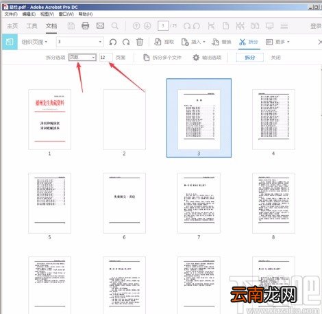 Adobe Acrobat dc拆分PDF文件的方法