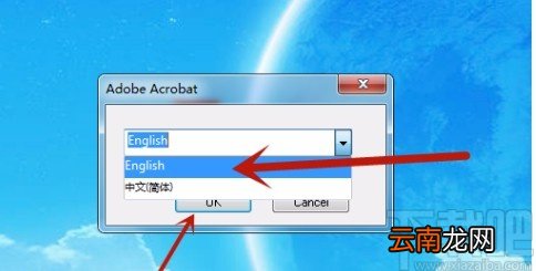 Adobe Acrobat设置语言的方法