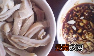 白切猪肚的正宗做法 正宗白切猪肚的做法
