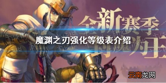 魔渊之刃强化等级表介绍 魔渊之刃强化等级怎么看