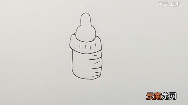 奶瓶简笔画