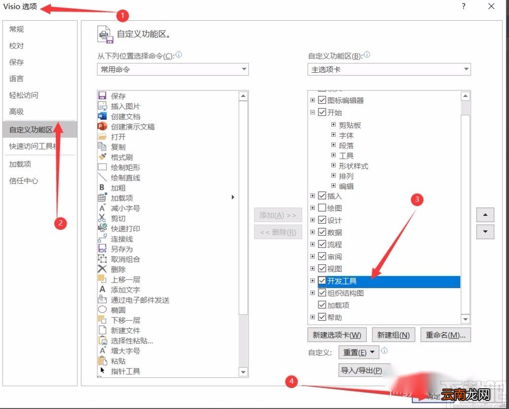 Microsoft Visio修剪图形的方法