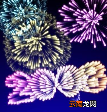 使用ps制作出梦幻烟花特效文字具体操作方法