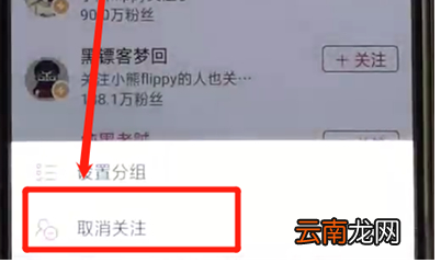 哔哩哔哩中将关注取消具体操作步骤