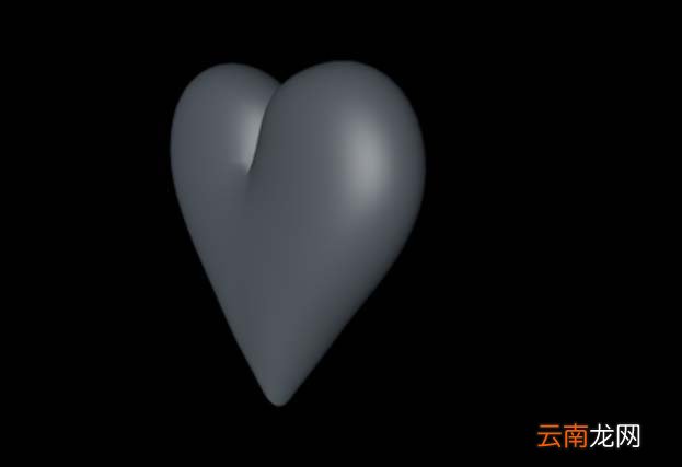 C4D建模心形具体操作方法