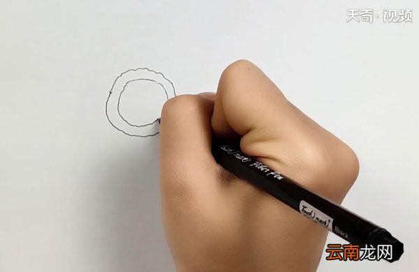 向日葵图片简笔画