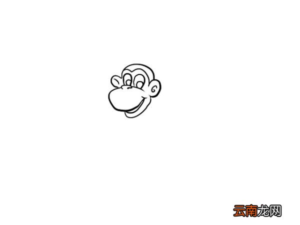 猴子怎么画 猴子简笔画