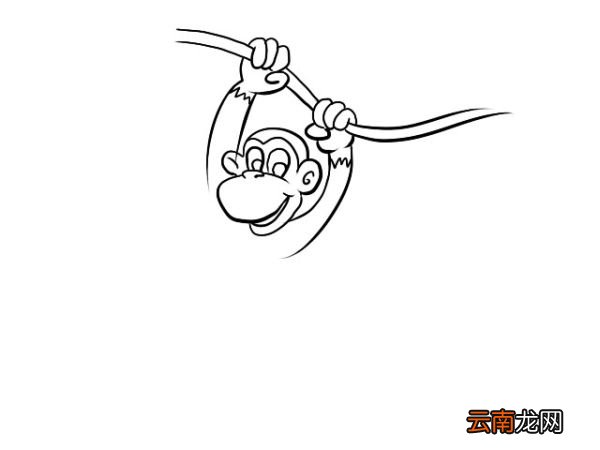 猴子怎么画 猴子简笔画
