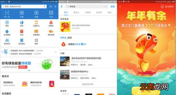 支付宝中体验金薅羊毛详情介绍